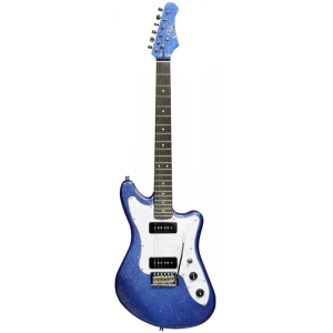 Eko Camaro Vintage Reissue 2-P90 Blue Sparkle