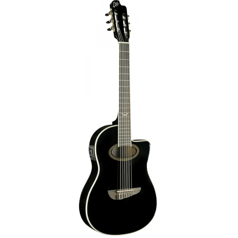 Eko NXT N100CWE Nylon cutaway See Through Black