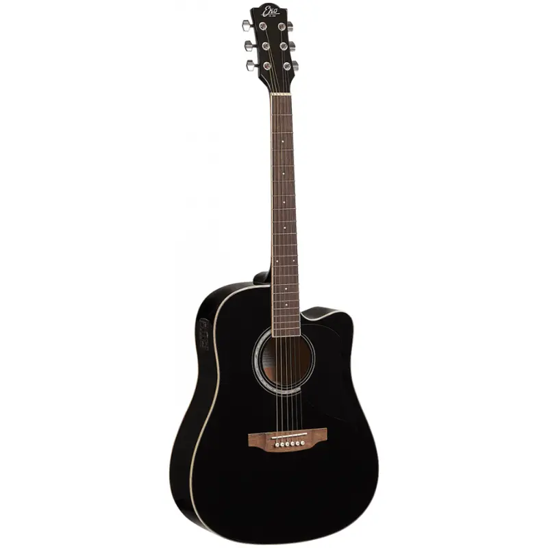 Eko Ranger 6 électro Cutaway EQ Black