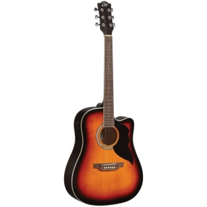 Eko Ranger 6 électro Cutaway EQ Brown Sunburst