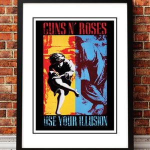 POSTER GUNS N ROSES - ILLUSION