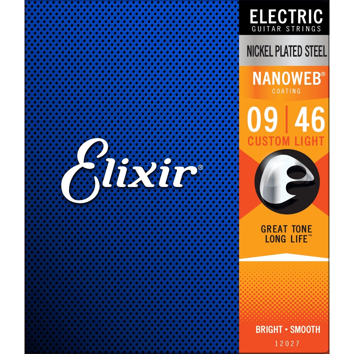 JEU GUITARE ELECTRIQUE NANOWEB CUSTOM LIGHT 9-46