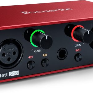 FOCUSRITE SCARLETT SOLO STUDIO 3EME GENERATION