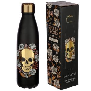 BOUTEILLE ISOLEE SKULS & ROSES - BOT51