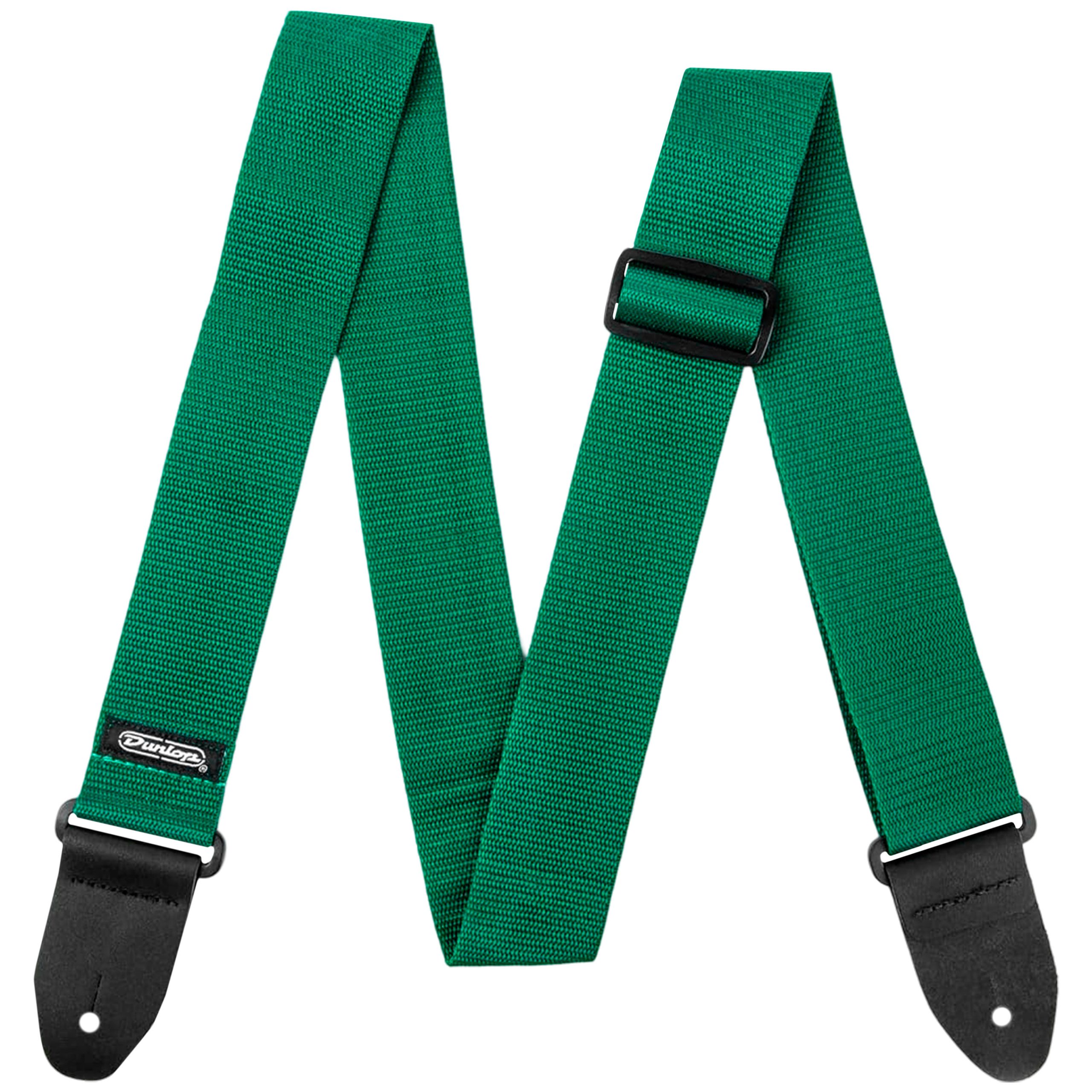 SANGLE GUITARE & BASS - POLY GREEN