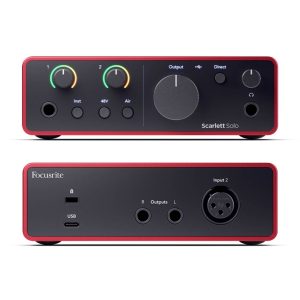 FOCUSRITE SCARLETT SOLO 4TH GEN