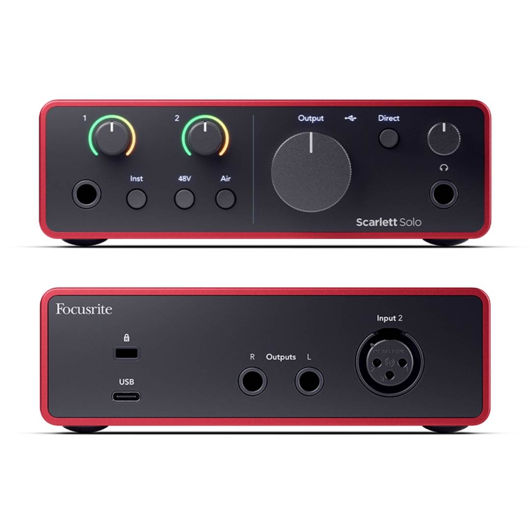 FOCUSRITE SCARLETT SOLO 4TH GEN