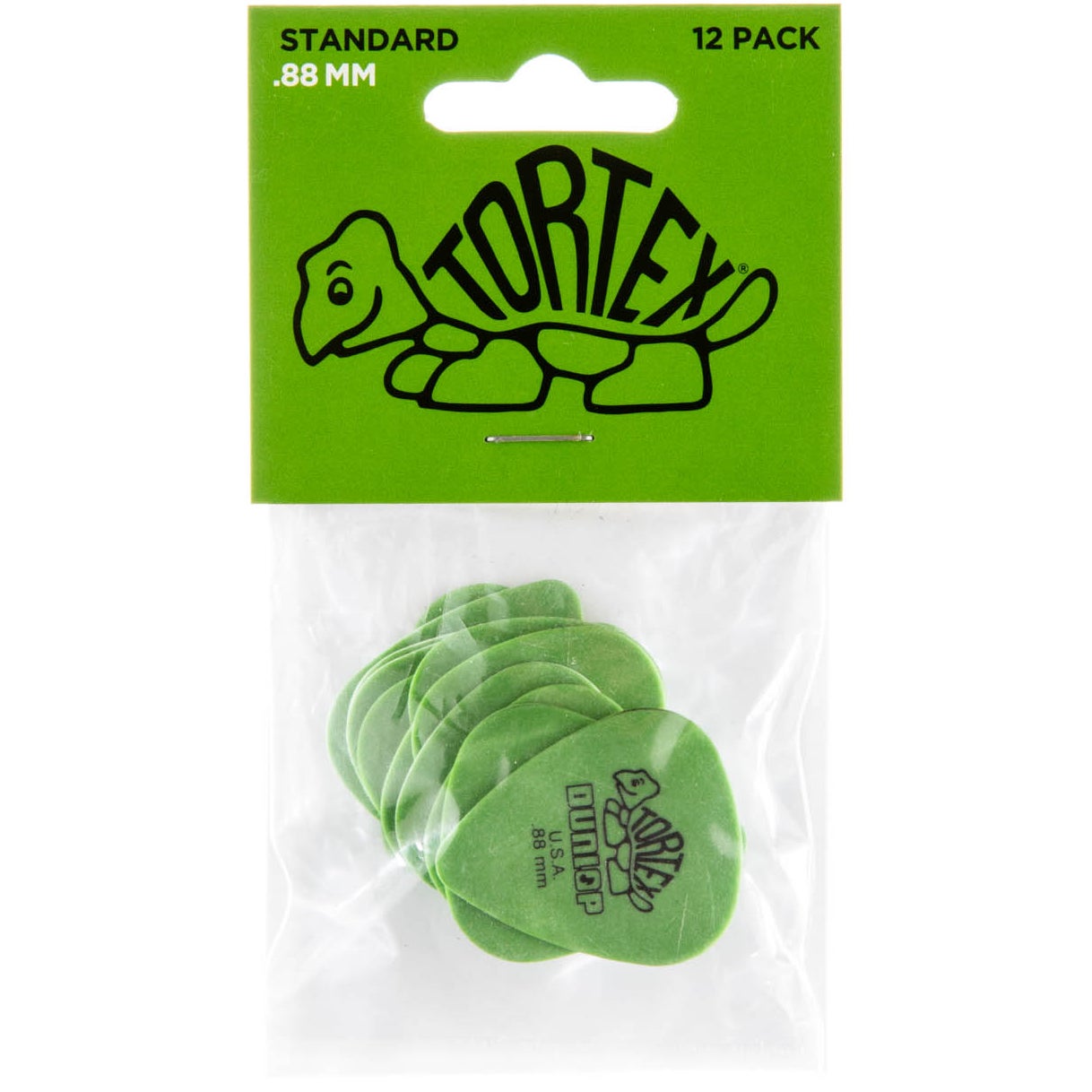 MEDIATORS TORTEX PACK DE 12 - 0.88MM