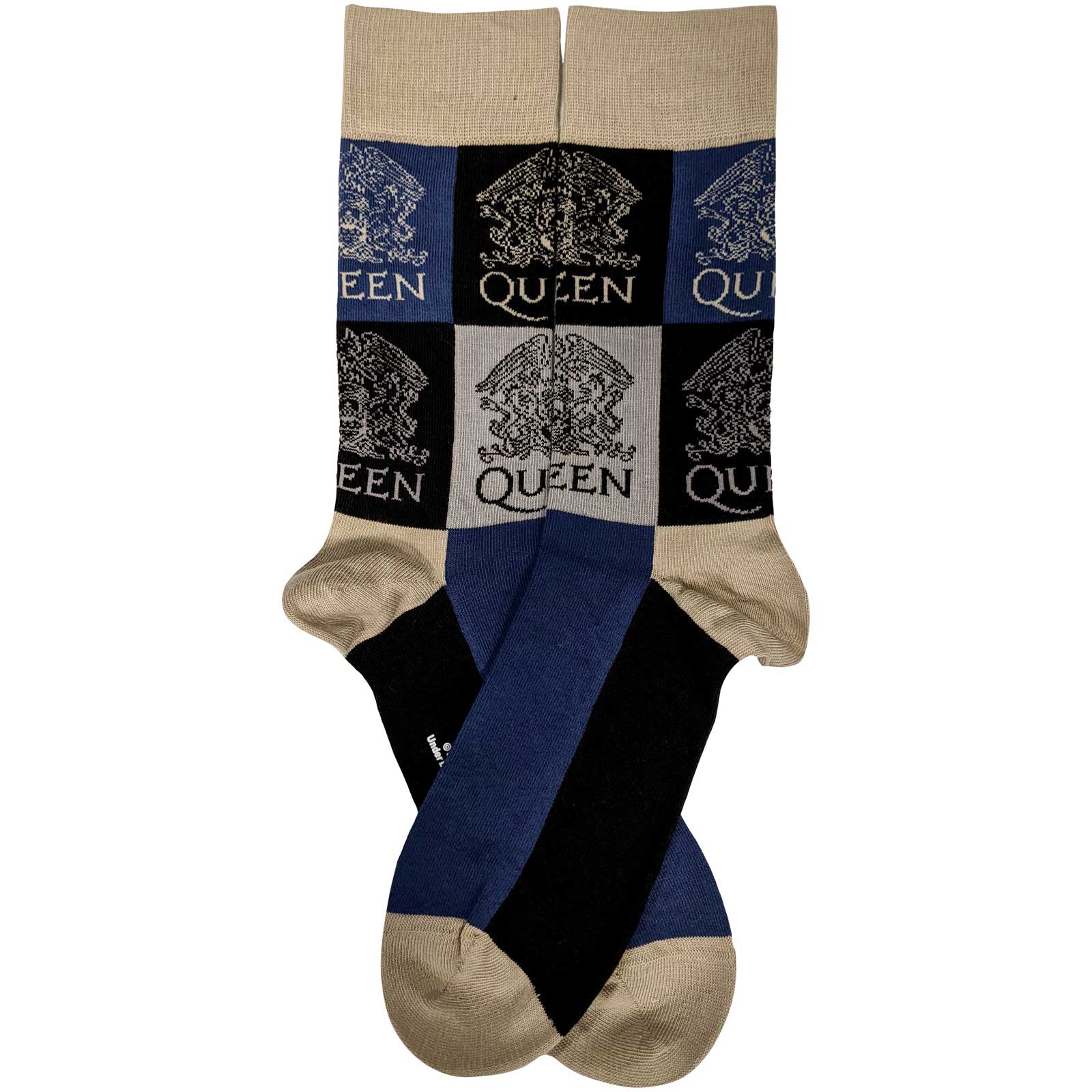CHAUSSETTES QUEEN - CREST AND LOGO