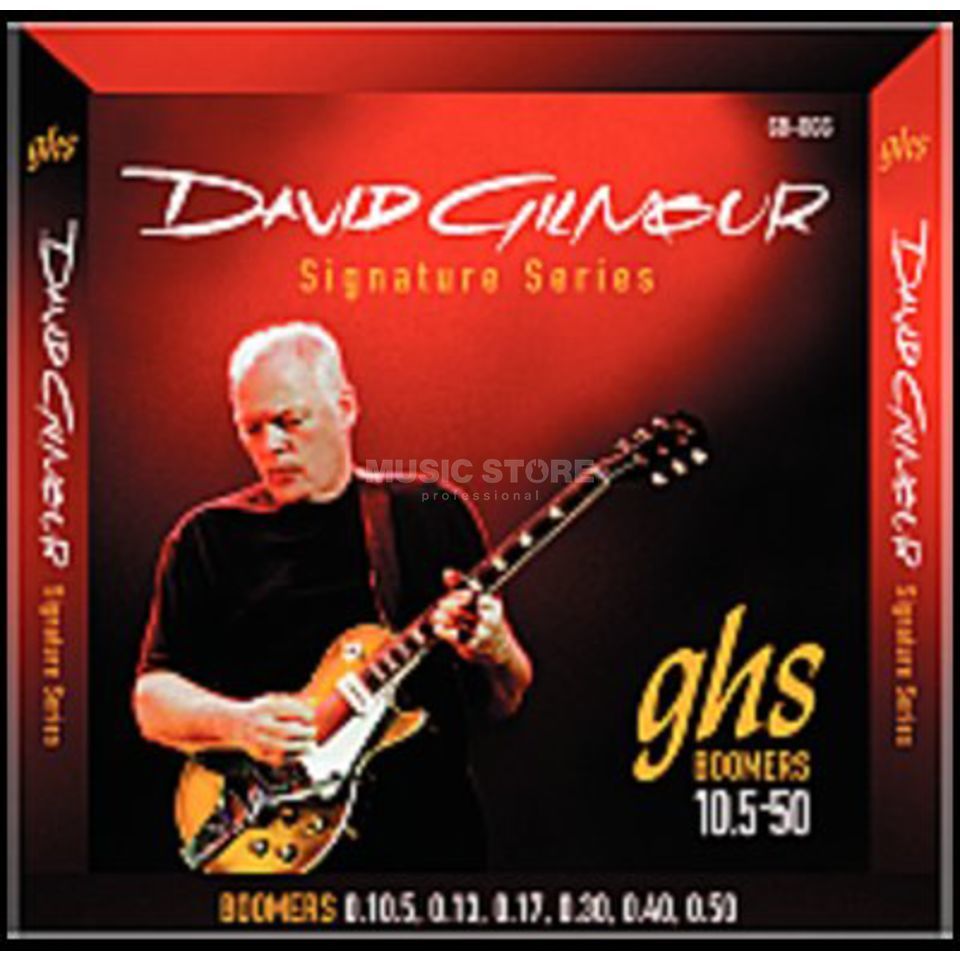 JEU GUITARE ELECTRIQUE GHS DAVID GILMOUR 10.5-50
