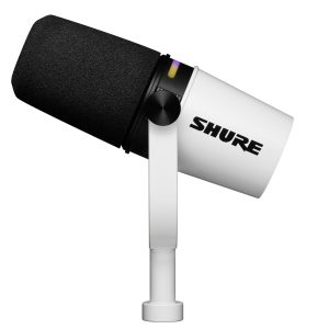 SHURE MV7+ MICRO DE PODCAST XLR / USB-C BLANC