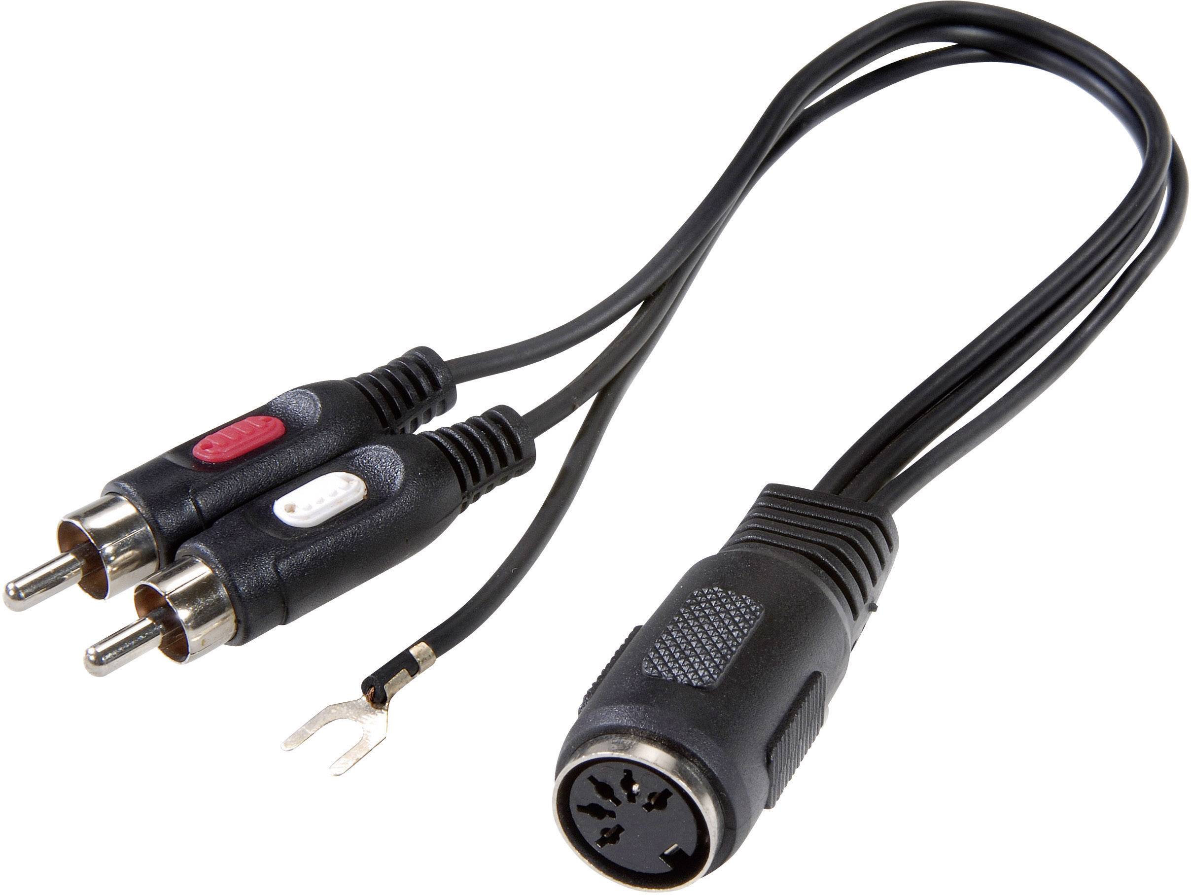 ADAPTATEUR DIN / RCA FEMELLE ET MASSE