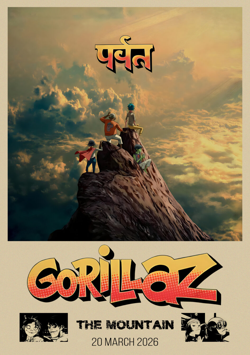 GORILLAZ THE MOUNTAIN