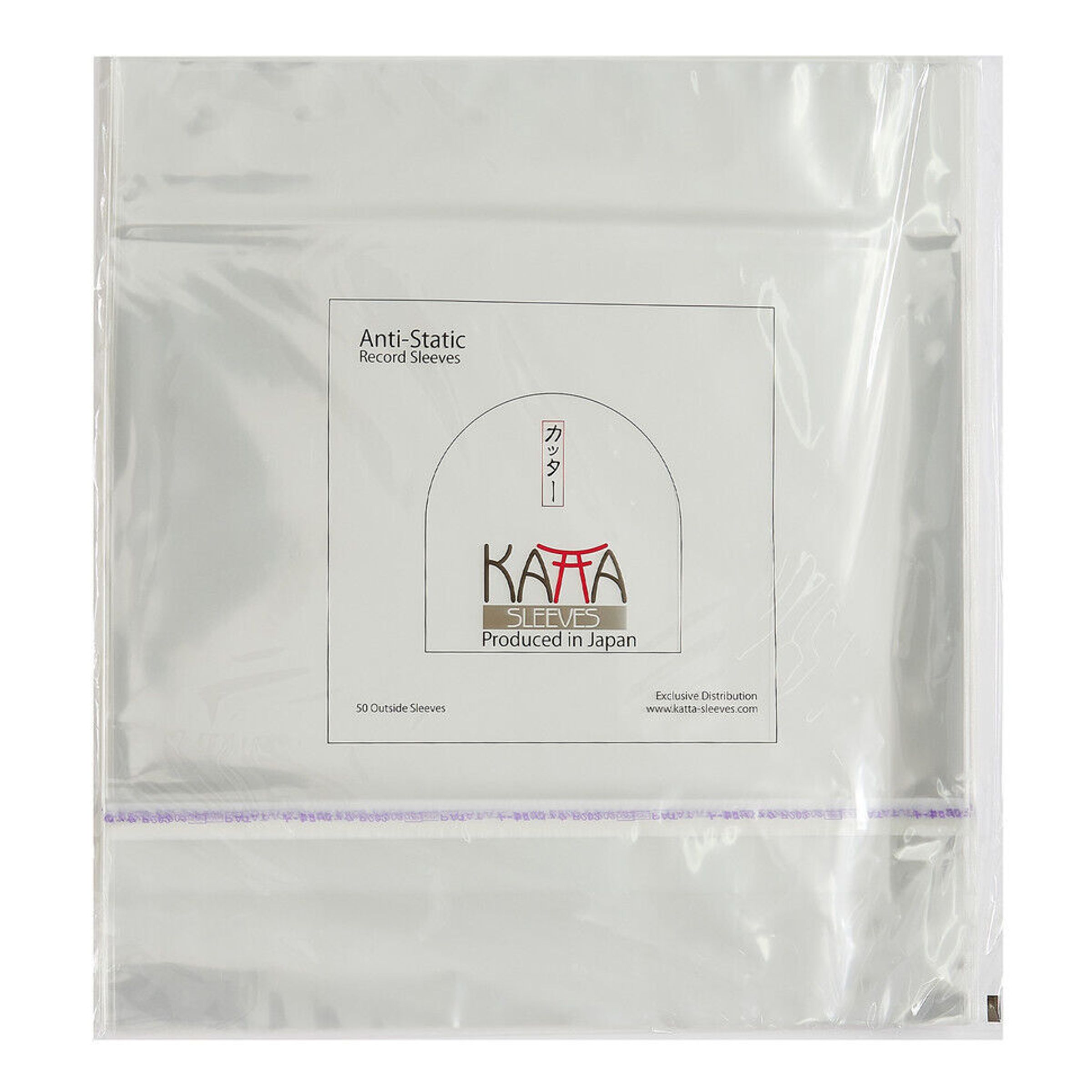 50 SOUS-POCHETTES ANTI-STATIC VINYLE KATA